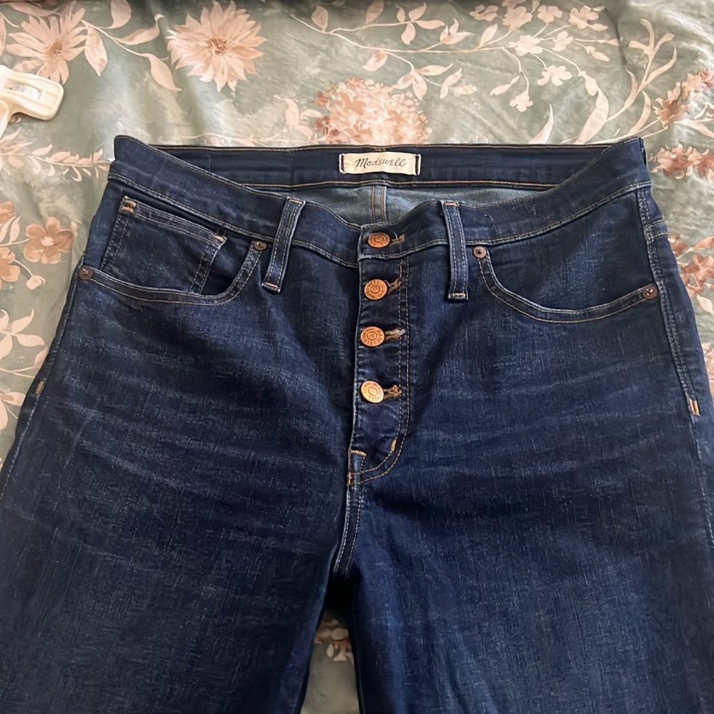 Madewell high rise skinny jeans - size 30